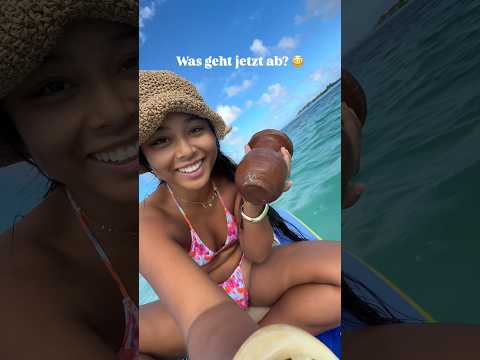 Ab jetzt nur noch IM Meer shoppen 😂 #mauritius — Video von Coco Céline auf YouTube