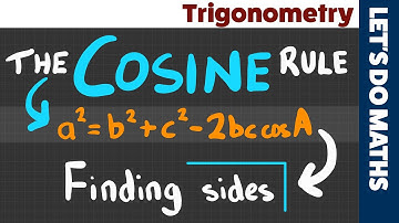 Cosine Rule - Finding Sides - Trigonometry