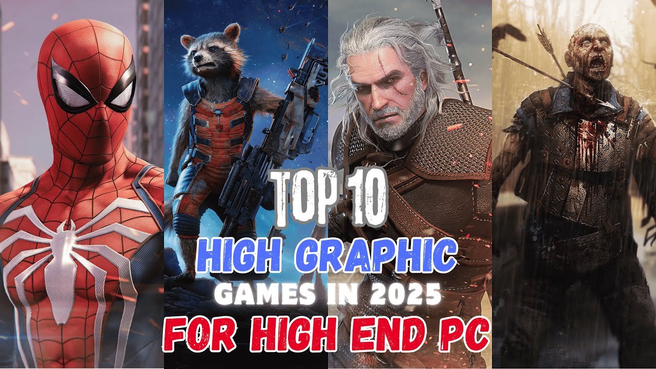 Top 10 Ultra Realistic PC Games 2025 | Best High-End PC Games with ...
