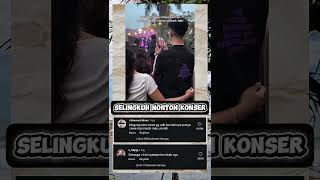 Kepergok selingkuh di Konser #shorts