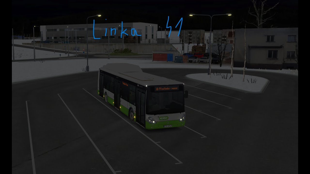 Linka 41 na Zborovská pole - Simt simulator