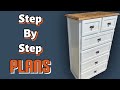 How to Build a SIMPLE Dresser (Basic Tools!)