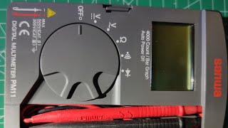 SANWA PM11 PLAM SIZE MULTIMETER(MADE IN JAPAN)