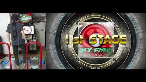 HN!! DDR X3 VS 2nd MIX My Fire (UKS Remix) X-TREME CHALLENGE DOUBLE