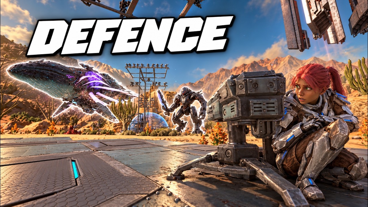 Day 2 Defending Our Base Against The ALPHA TRIBE | ARK PvP - YouTube
