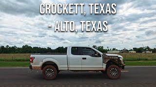 Crockett, Texas to Alto, Texas! Drive with me on a Texas highway!