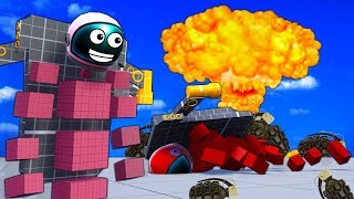 Celebrity Trolling My Friends with Grenades That EXPLODE Their Ragdolls! - Ragdoll Party Online Multiplayer Wealth