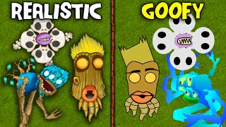 MonsterBo: ISLAND_DEMENTED_DREAM_ERROR with Clackula, Shrubb, Oaktopus | My Singing Monsters TLL