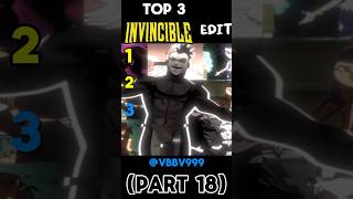 Ranking Top 3 Invincible Edit Part 18