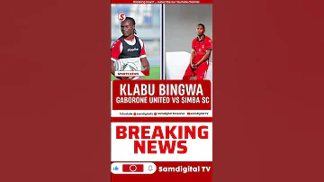 SAFARI YA UBINGWA INAANZA SIMBA SC Vs GABORONE UNITED CAF CHAMPIONS LEAGUE 2025 26 