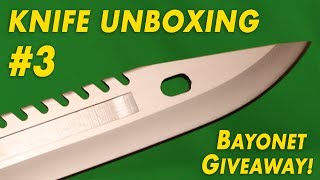 Bayonets And Switchblades Knife Unboxing