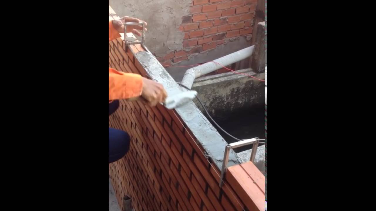 Các loại khuôn xây tường gạch phổ biến