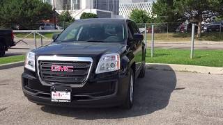 2017 GMC Terrain SLE AWD Sirius XM Radio Ebony Twilight Metallic Oshawa ON Stock #171740