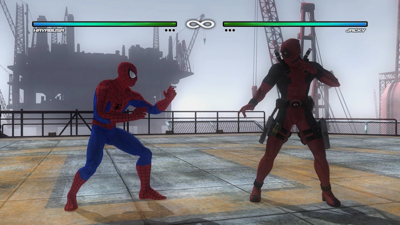 Spider-man Vs Deadpool (DOA5 MOD)