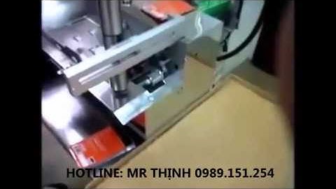 Máy in phun LINX   In code date trên bao bì + máy tách nhãn.