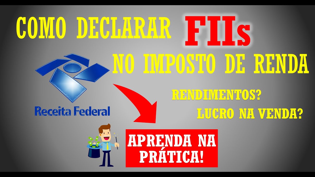 Como Declarar FIIs Fundos Imobili rios No Imposto De Renda YouTube