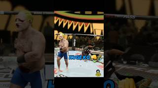 HUGE Knockout in the UFC5 Heavyweight Division #ufc5 #ufc #fightinggames #ugc #clips