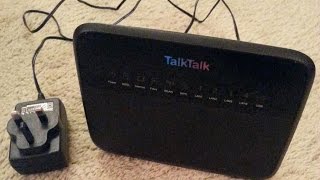 TalkTalk Huawei HG533 router (Unboxing)