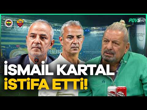 İsmail Kartal Resigns After Fenerbahçe vs. Roma Match! WORDS THAT WILL GO DOWN IN HISTORY!