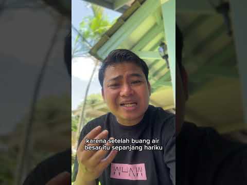 Ada yang merasakan hal yg sama ?? BAB di pagi hari bikin lemes ??