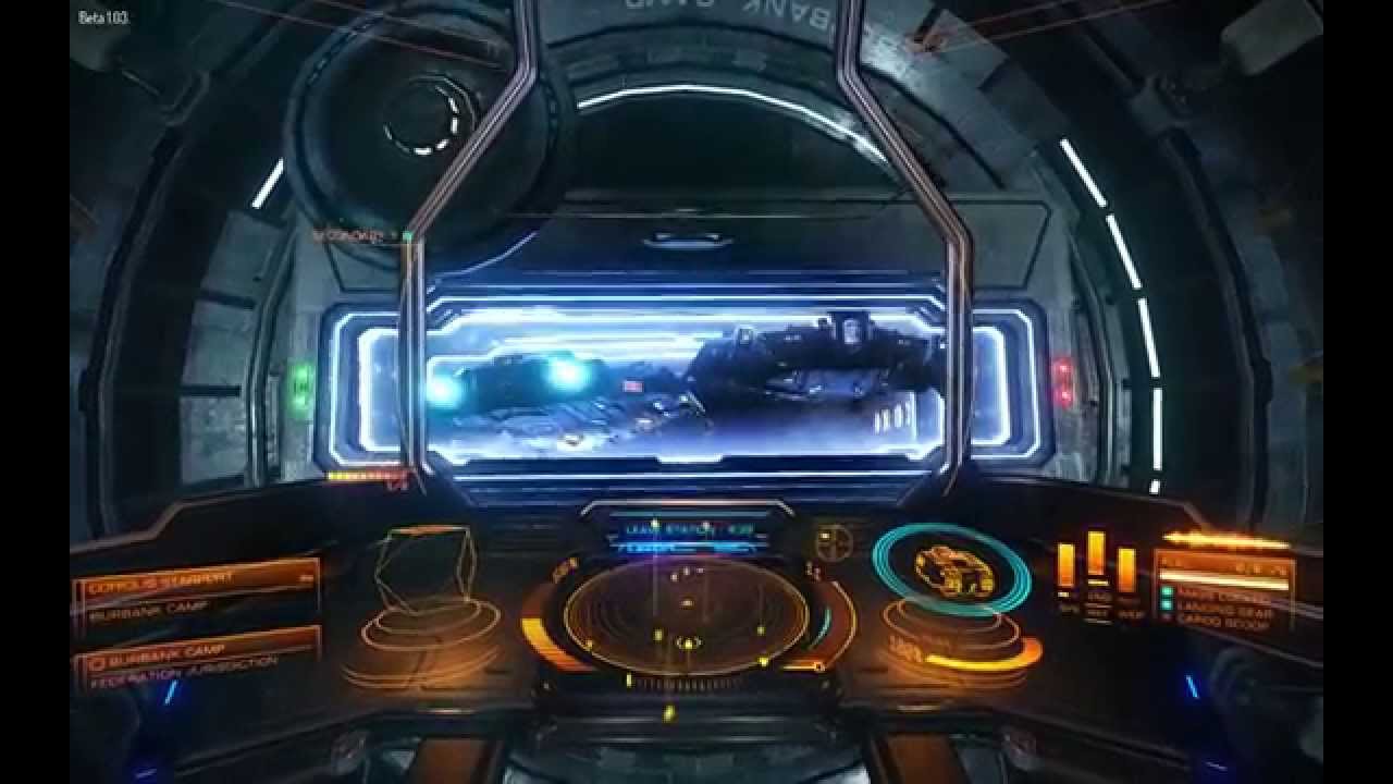 Elite: Dangerous Beta 1.03 - When AI docking goes wrong