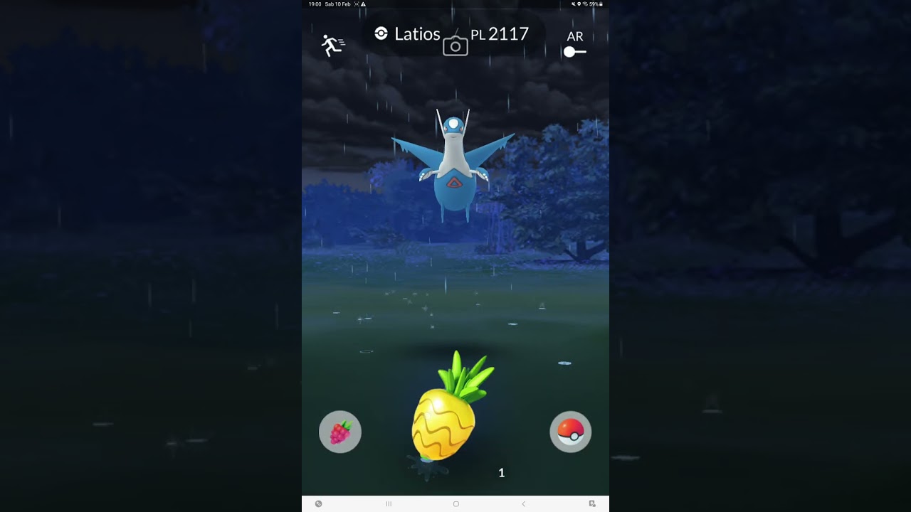 Pokémon GO  - Latios GBL Encounter