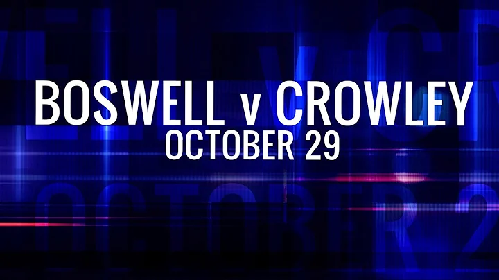 Boswell v. Crowley - Week #9 Boswell Pioneers 2022...