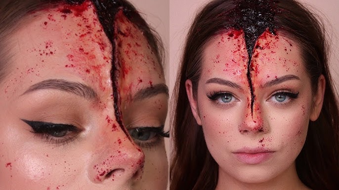 PENCIL PIERCED NOSE - Easy & Simple SFX Halloween Makeup Look 