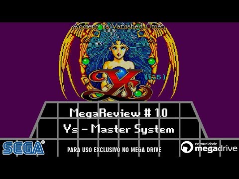 MegaReview # 1.0 - Ys - Master System - YouTube