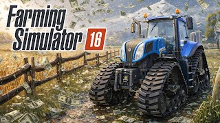 كيفية الحصول على أموال غير محدودة في لعبة Farming Simulator 16! افتح جميع الأدوات والمركبات في Fa... screenshot 1