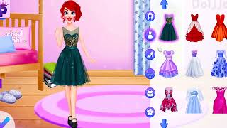 프린세스 메이크업 화장놀이 옷입히기 놀이 공주 화장 게임 lonh hair princess makeup game screenshot 4