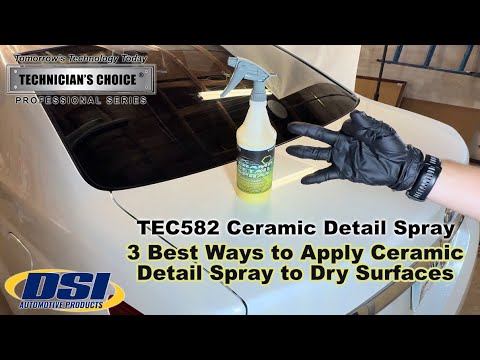 How To Use Ceramic Detail Spray