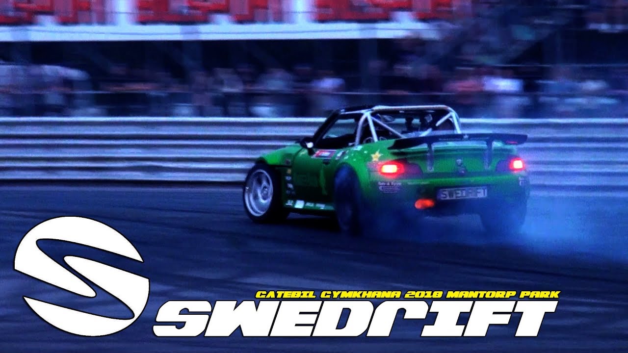 Swedrift - Gatebil Gymkhana Drift 2018 Mantorp Park