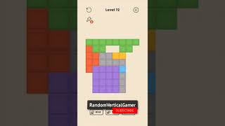 Folding Blocks [Level 72] (67/120 Beginner) | Walkthrough #shorts screenshot 4