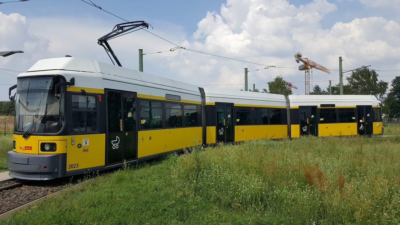 Berliner Führerstandsmitfahrt Linie 63 Karl-Ziegler-Straße - Rahnsdorfer Str. (GT6N-ZR)