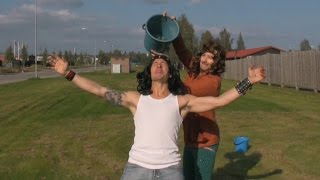 ALS Ice bucket challenge (POO COCKTAIL PRANK)
