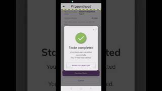 pi network launchpad stake test pi task complete kaise kare #tech#android#shortfeed