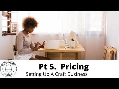 Pt 5. Setting Up A Craft Business…Pricing