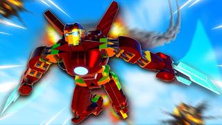I Built An Iron Man Suit With SWORDS!..