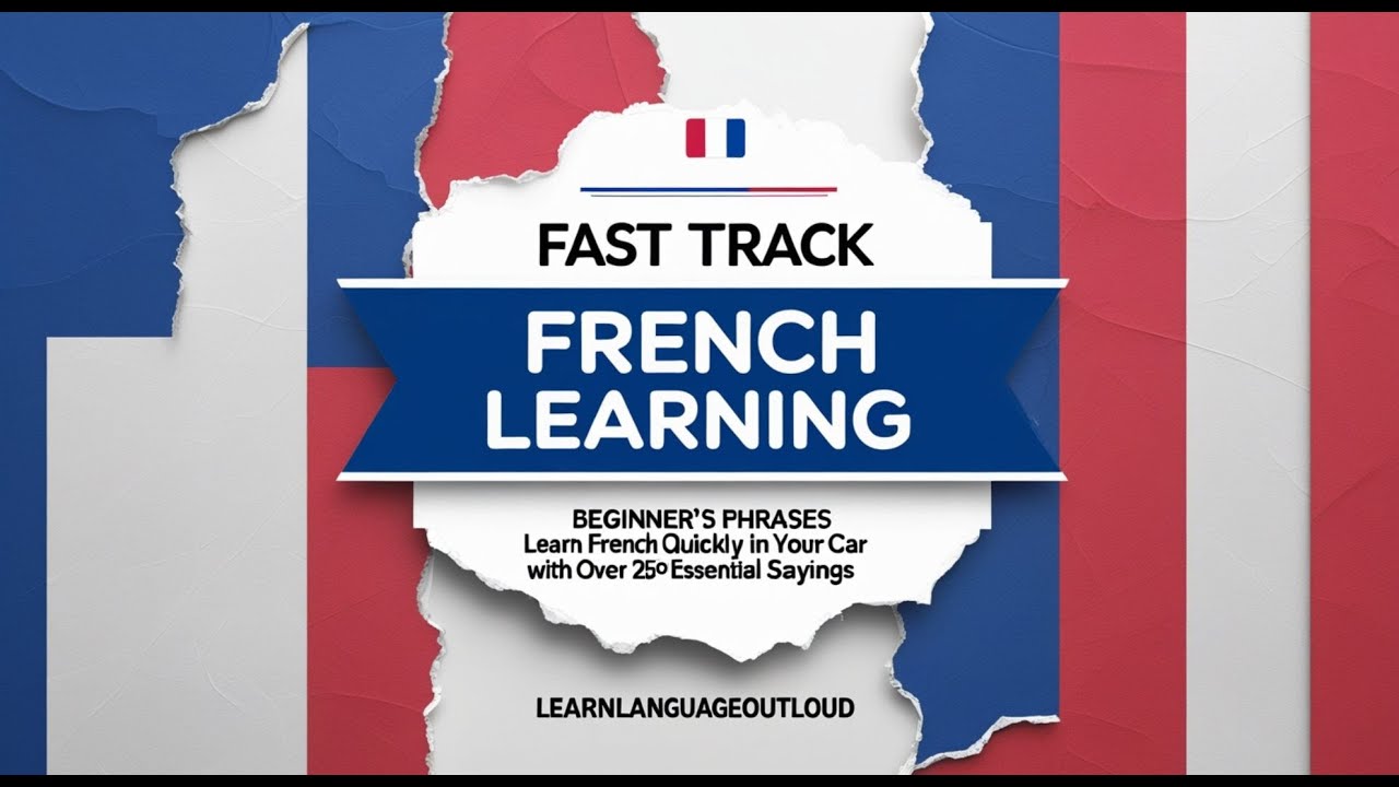 Fast Track French Learning: Beginner’s Phrases – Learn French Quickly in Your Car with Over 250...