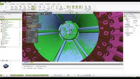 Geomagic Control X - Mill Inspection Scan to Scan Align