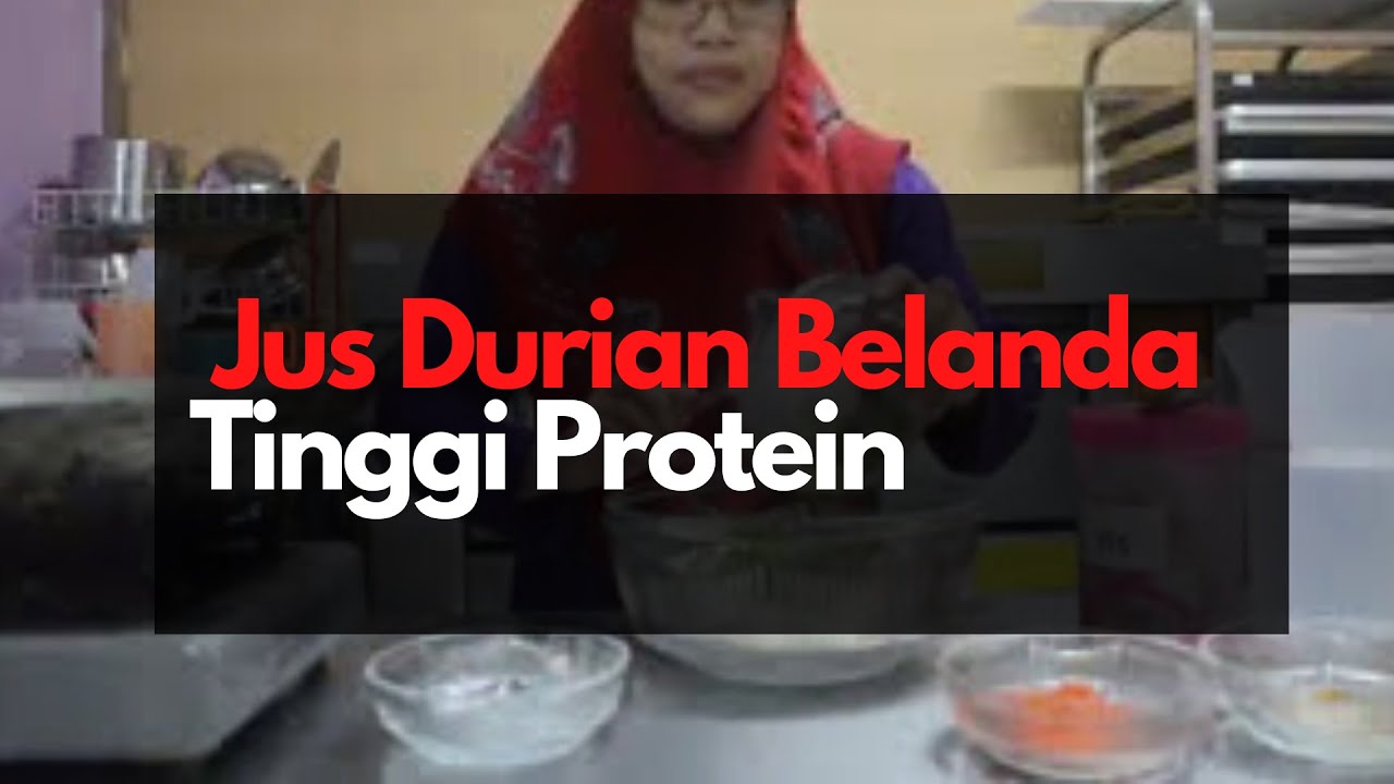 👉🏼 Jus Durian Belanda Tinggi Protein - YouTube
