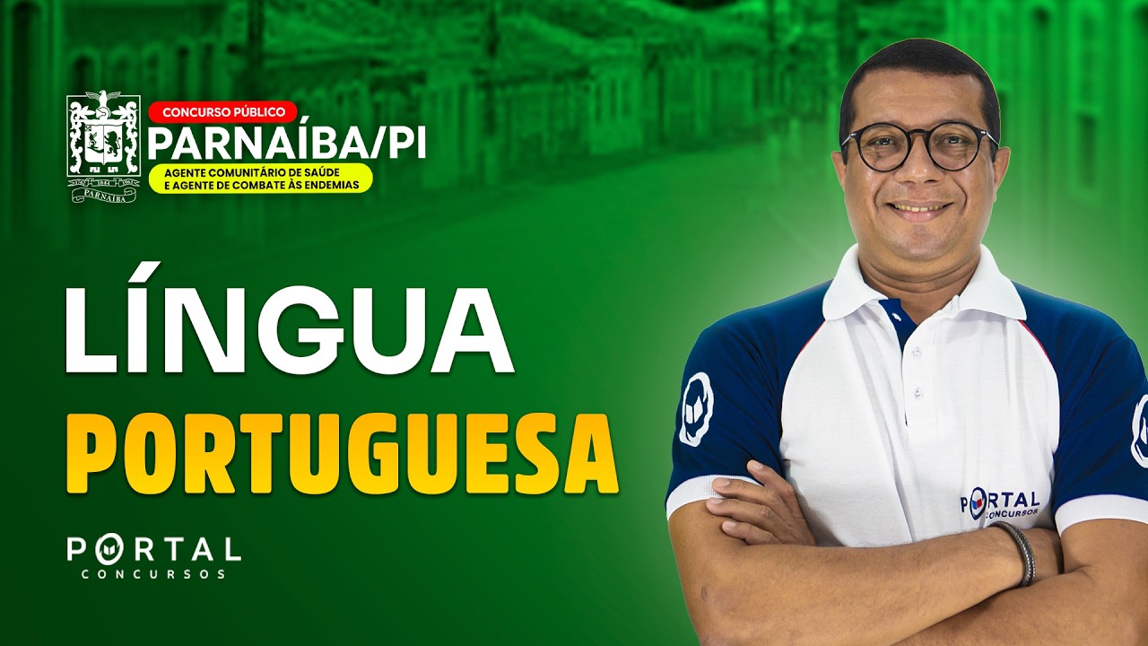 CONCURSO PREF. PARANAÍBA/PI: LÍNGUA PORTUGUESA | Com o Profº. Anderson Campos