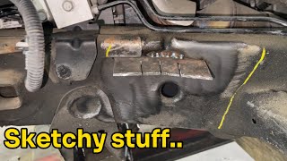 Rebuilding a Wrecked 2018 Chevrolet Silverado. Part 2 Frame Repair.