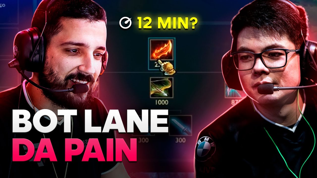 BRTT e ESA DOMINANDO a BOTLANE!