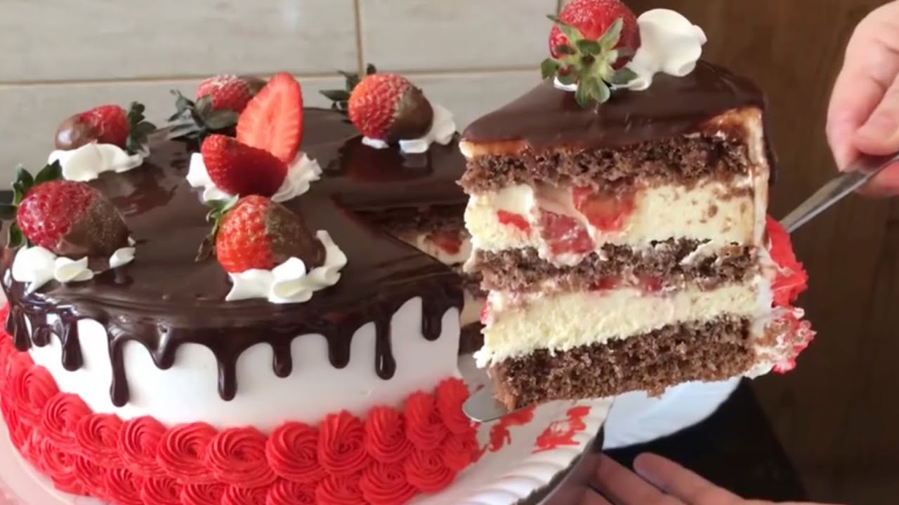 O MEU RECHEIO CAMPEÃO EM VENDAS | LEITE NINHO COM MORANGOS