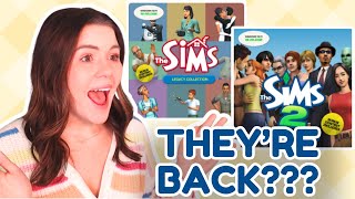 The Sims & The Sims 2 Are Back? Nostalgic Re-Release On Pc