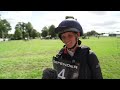 Holly Richardson on Ballyneety Silver Service bang on time in cross country