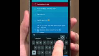 Sorted app tutorial - label