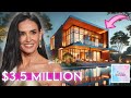 Demi Moore | Idaho Retreat & $3.5 Million Beverly Hills Mega Mansion | House Tour 2025